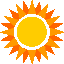 太陽のマーク