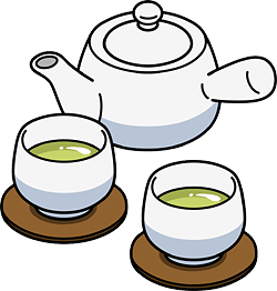 お茶をどうぞ