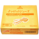 ゴールドパックキャロットジュースケース